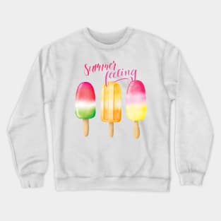 Popsicles for hot summer days Crewneck Sweatshirt